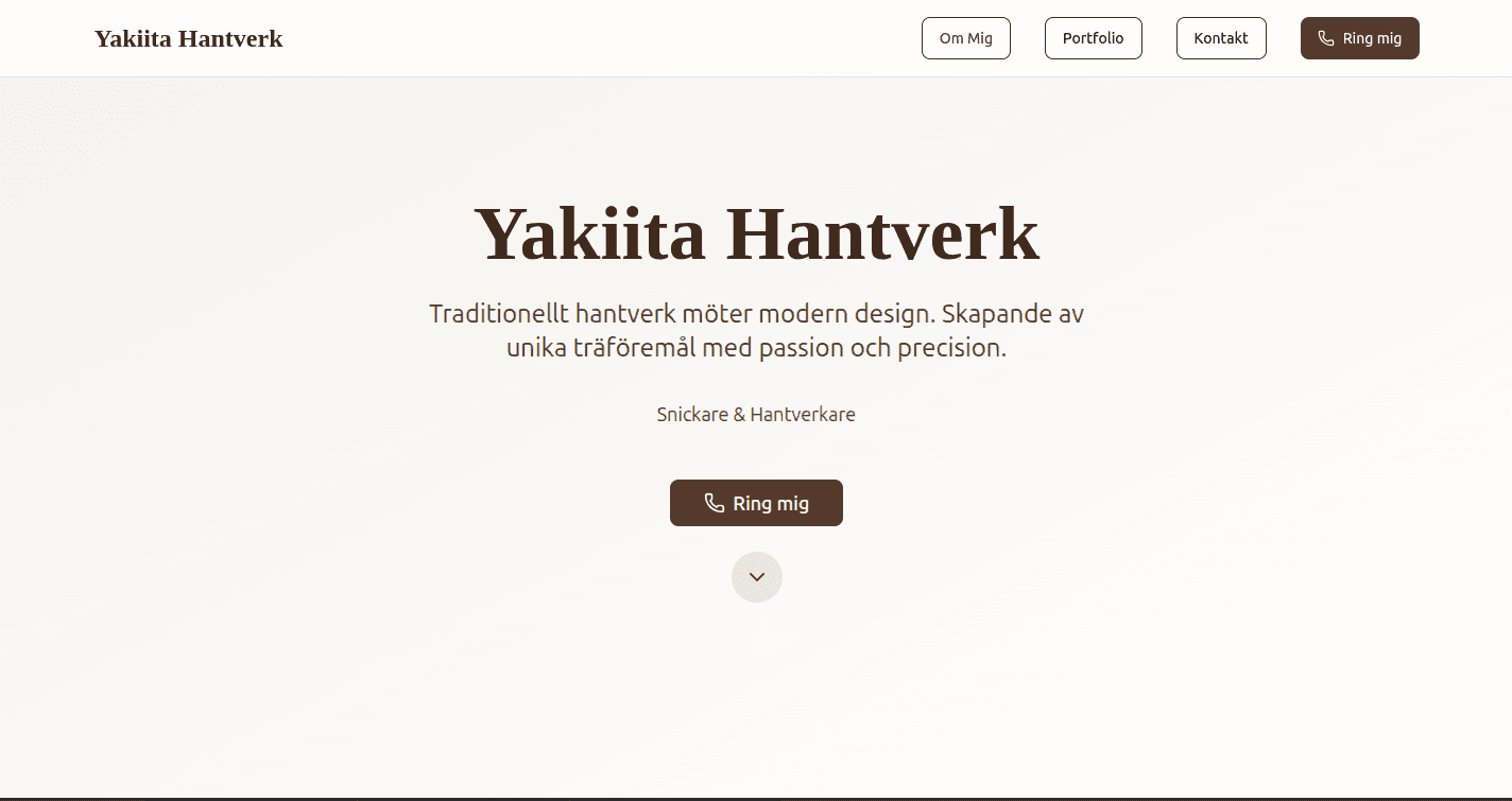 Yakiita hantverk